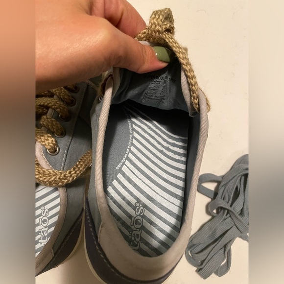 ‘Brand new Taos ‘’Casual Blue Canvas Women’s sneakers Size 7 - Picture 14 of 14